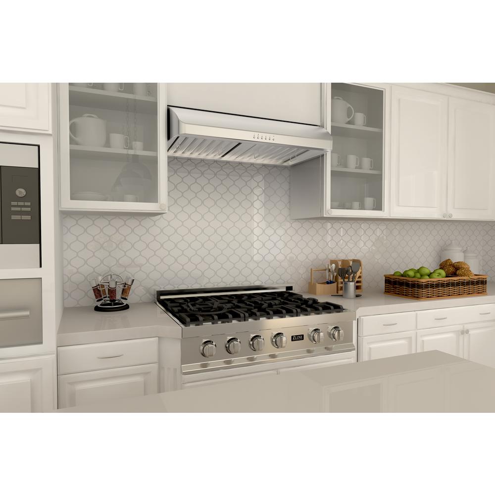 Under Cabinet Range Hood in Stainless Steel (625-36)  ZLINE 36 in.