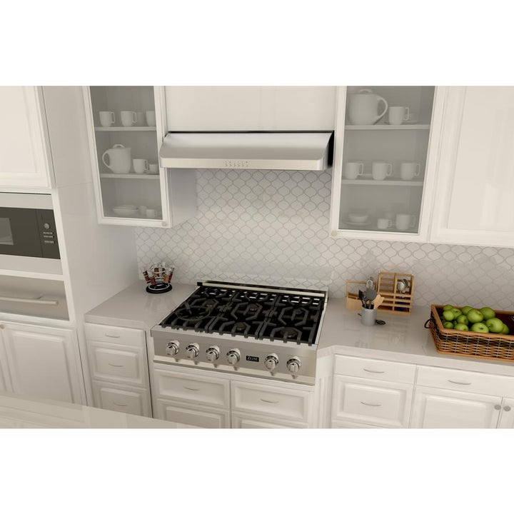 Under Cabinet Range Hood in Stainless Steel (625-48)  ZLINE 48 in.