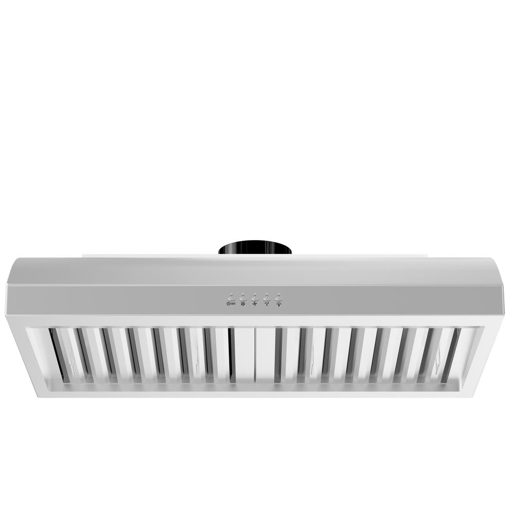 Under Cabinet Range Hood in Stainless Steel (627-30)  ZLINE 30 in.