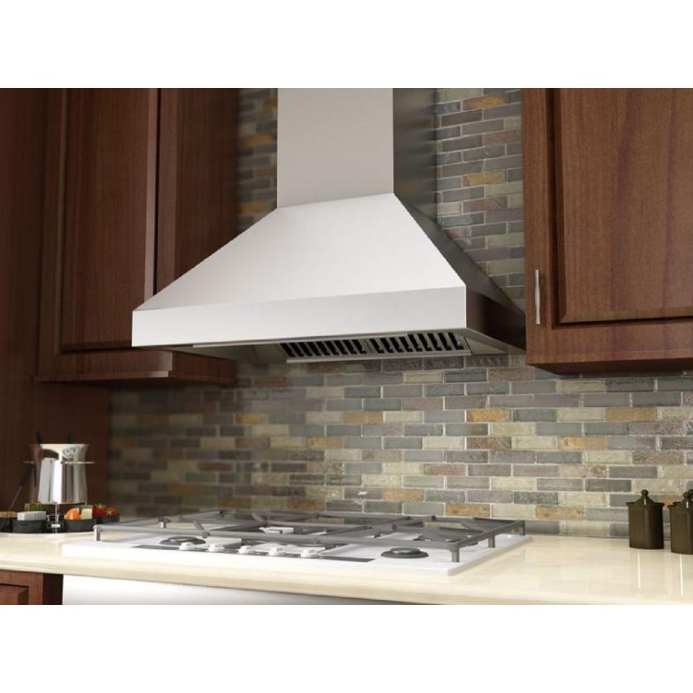 Remote Blower Wall Mount Range Hood in Stainless Steel (597-RD-36)  ZLINE 36 in.