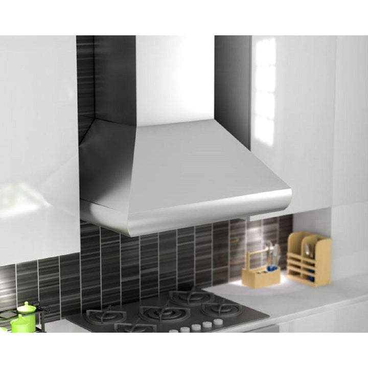 Professional Wall Mount Range Hood in Stainless Steel (687-42)   ZLINE 42 in.