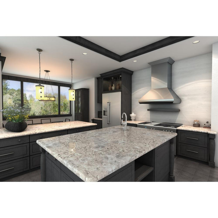 Professional Wall Mount Range Hood in Stainless Steel (687-42)   ZLINE 42 in.