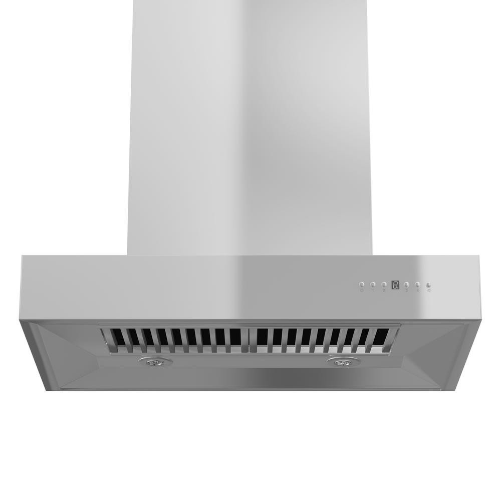 Professional Wall Mount Range Hood in Stainless Steel (KECOM-30)  ZLINE 30 in.