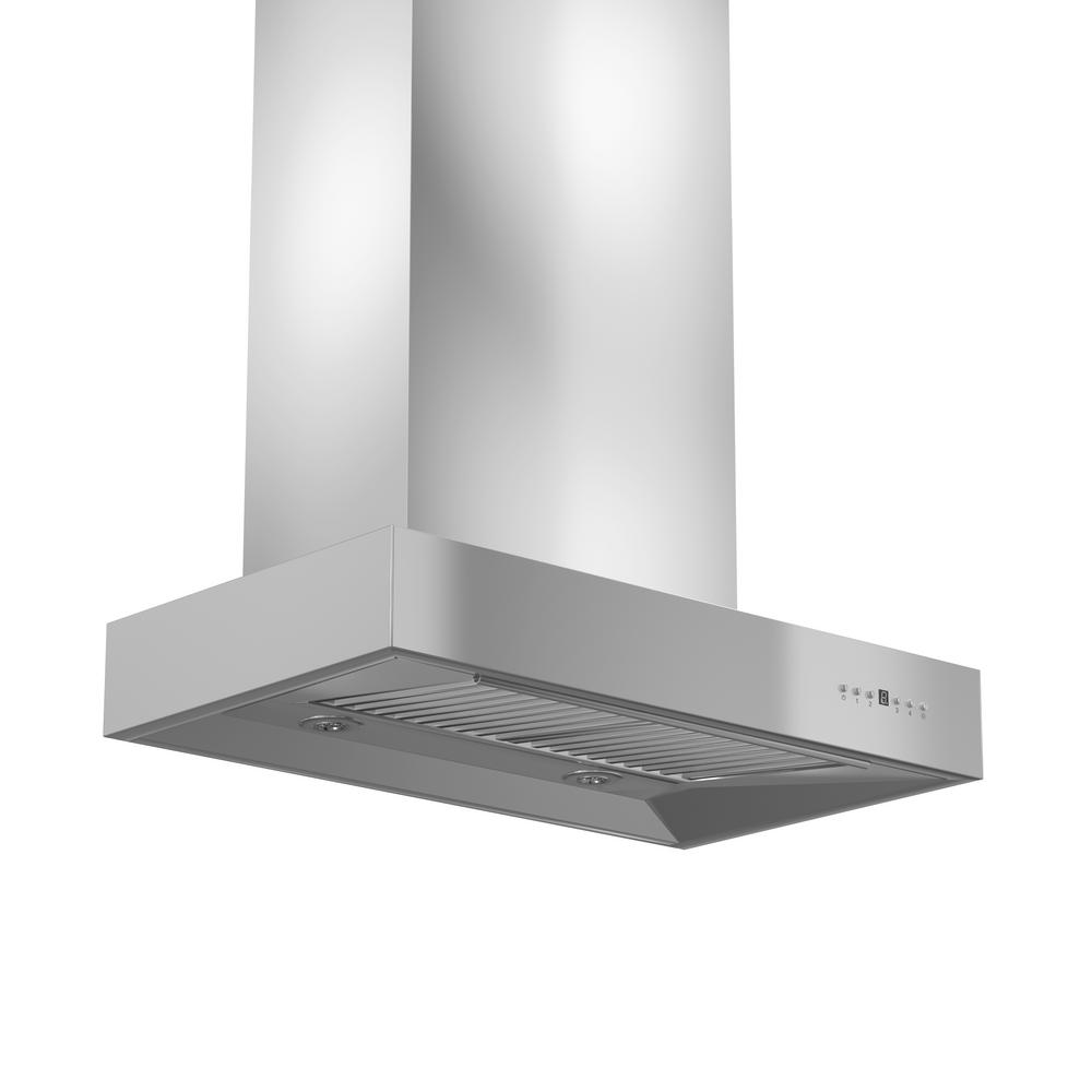 Professional Wall Mount Range Hood in Stainless Steel (KECOM-42)  ZLINE 42 in.