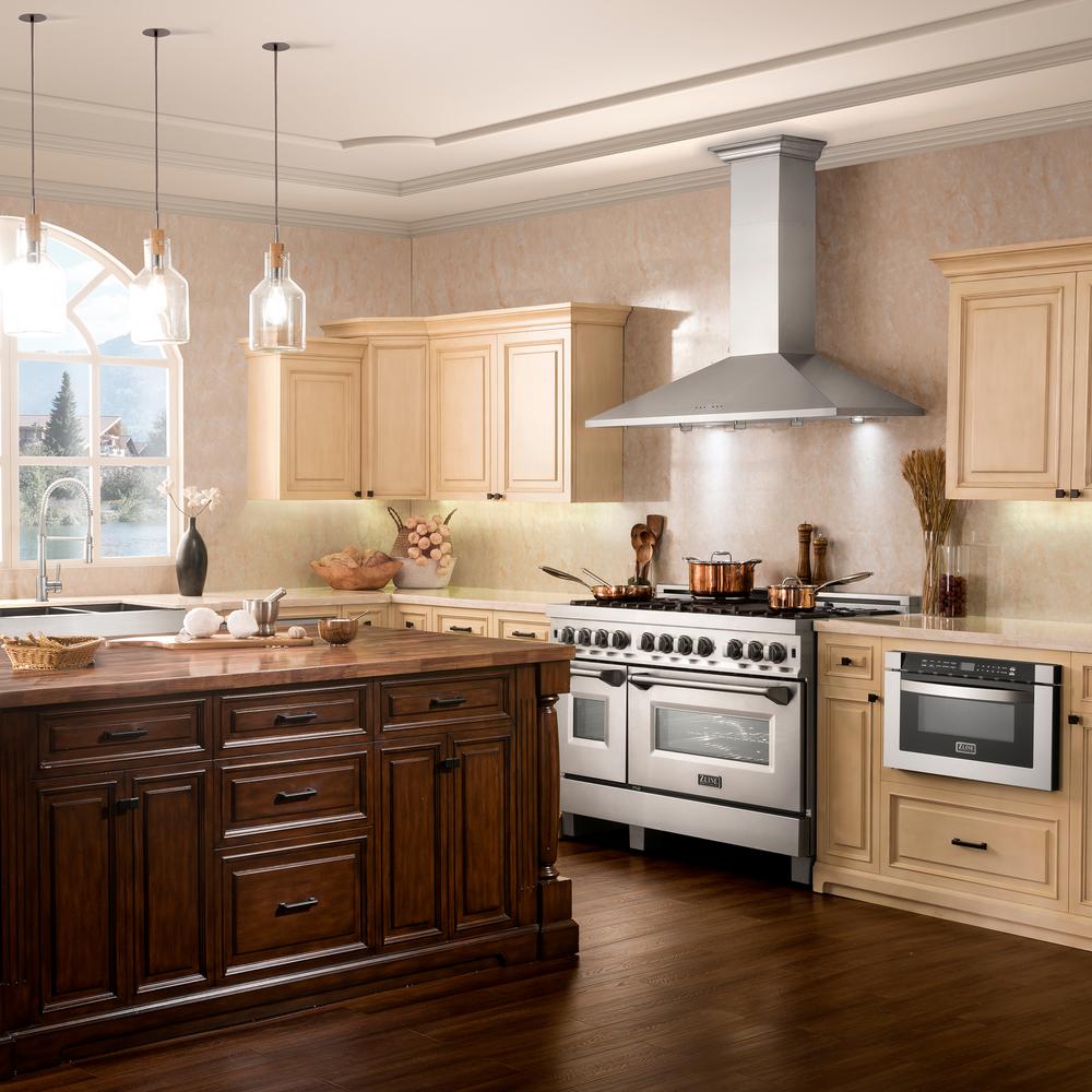 Wall Mount Range Hood in Stainless Steel (KL2-48)  ZLINE 48 in.