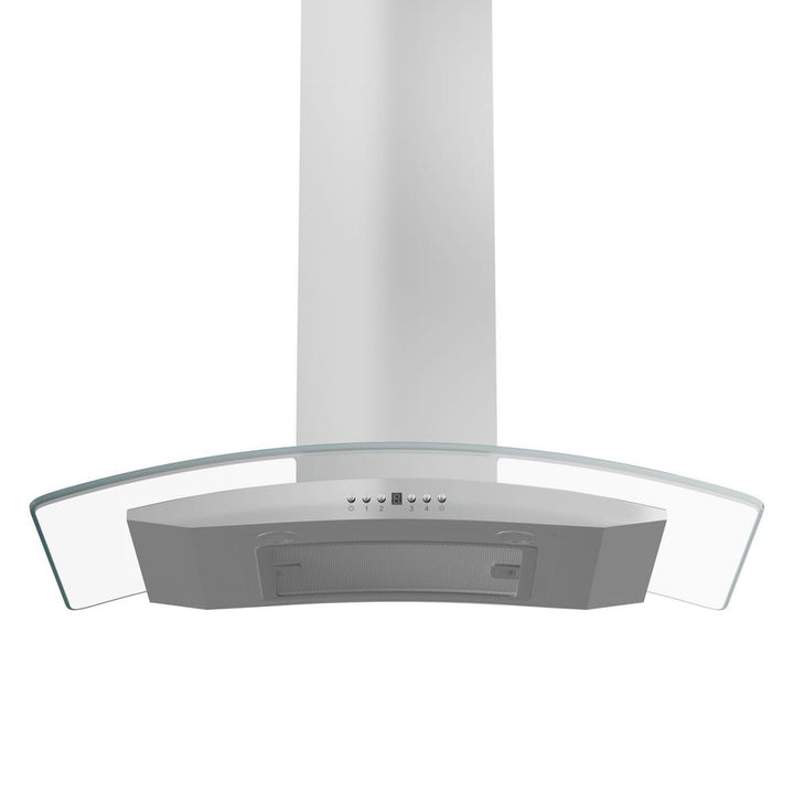 Wall Mount Range Hood in Stainless Steel &amp; Glass (KN4-36)  ZLINE 36 in.