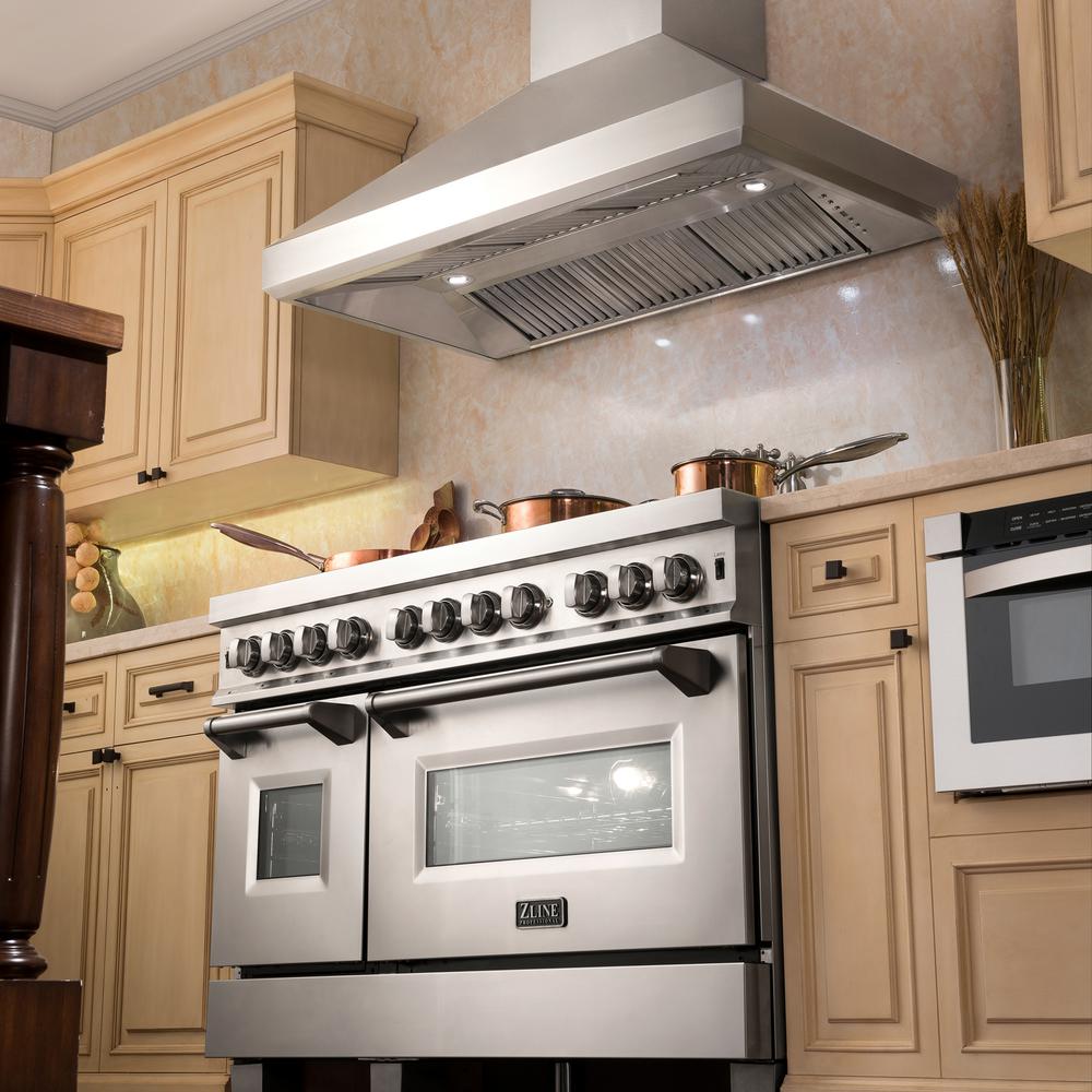 Wall Mount Range Hood in Stainless Steel (477-42) ZLINE 42 in.