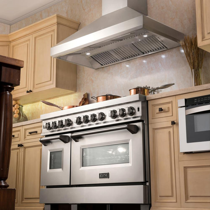 Wall Mount Range Hood in Stainless Steel (477-42) ZLINE 42 in.