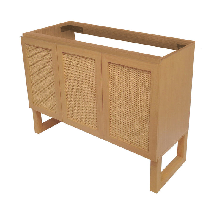 Arles 48 Single, Bathroom Vanity in Honey Cabniet- Cabinet