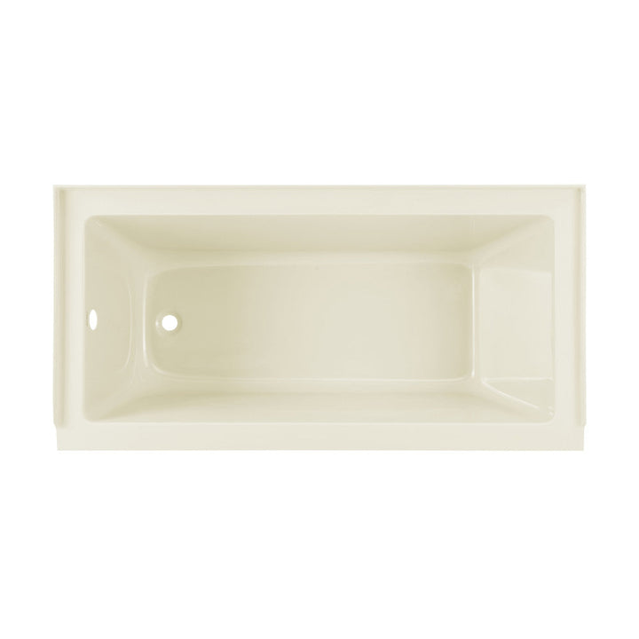 Voltaire 60" x 30" Left-Hand Drain Alcove Bathtub in Bisque