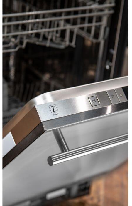 ZLINE 24" Decibel Semi-hidden Built-In Dishwasher