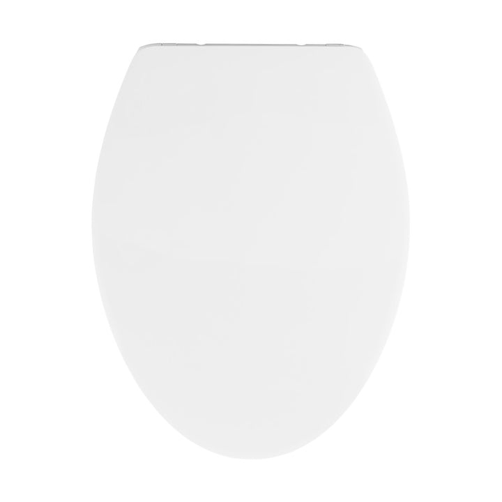 Lumiere Elongated Quick-Release Toilet Seat with Night Light