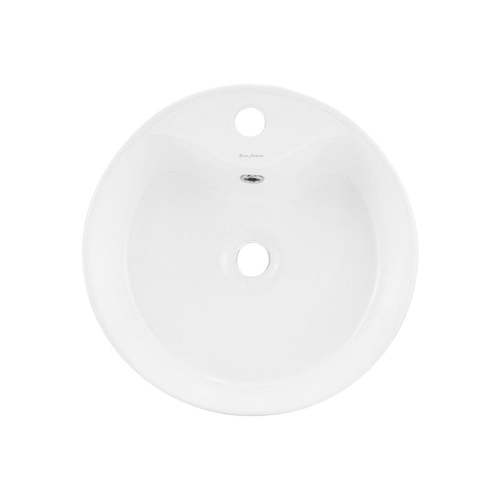 Monaco 15.75 Console Sink Glossy White Basin