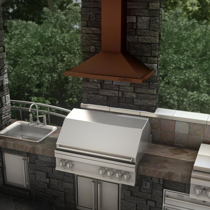 Designer Series Wall Mount Range Hood (8KBC-30)  ZLINE 30 in.