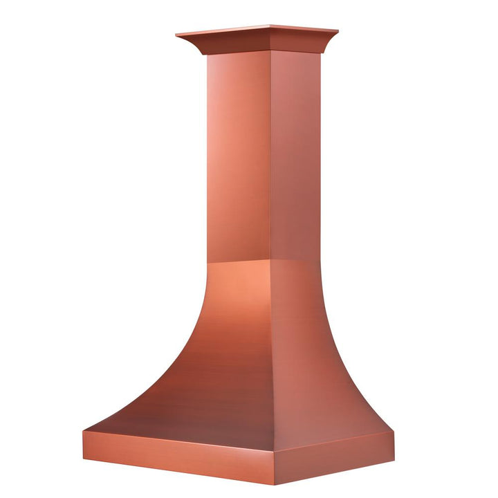 Designer Series Copper Finish Wall Range Hood (8632C-30)   ZLINE 30"