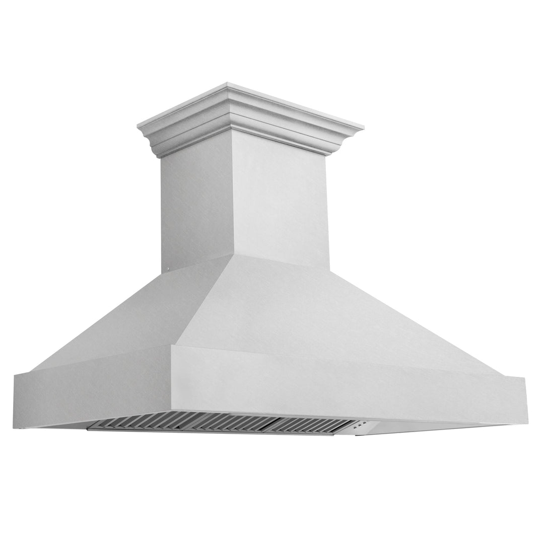 ZLINE 48 in. DuraSnow® Stainless Steel Range Hood with DuraSnow® Shell, 8654SN-48