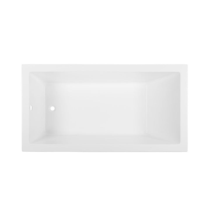 Voltaire 66" x 36" Reversible Drain Drop-In Bathtub