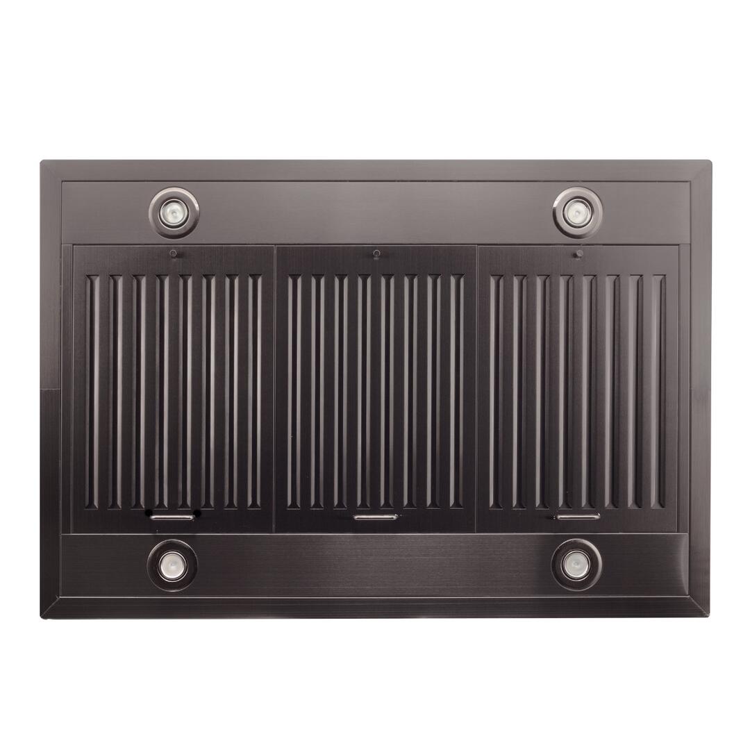 Island Mount Range Hood in Black Stainless Steel (BSGL2iN-48)  ZLINE 48 in.