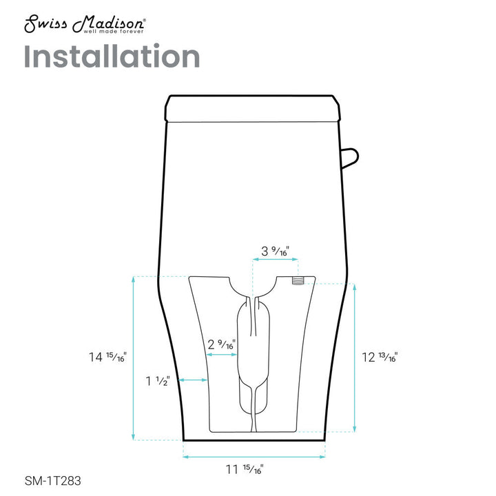 Ivy One-Piece Toilet Left Side Flush 1.28 gpf