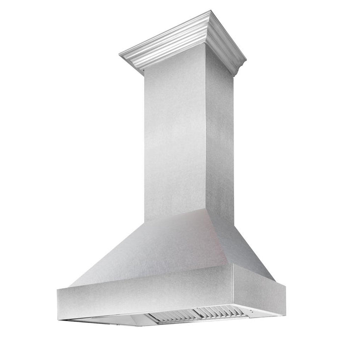 Snow Finish Range Hood with Snow Finish Shell (8654SN-30)  30"