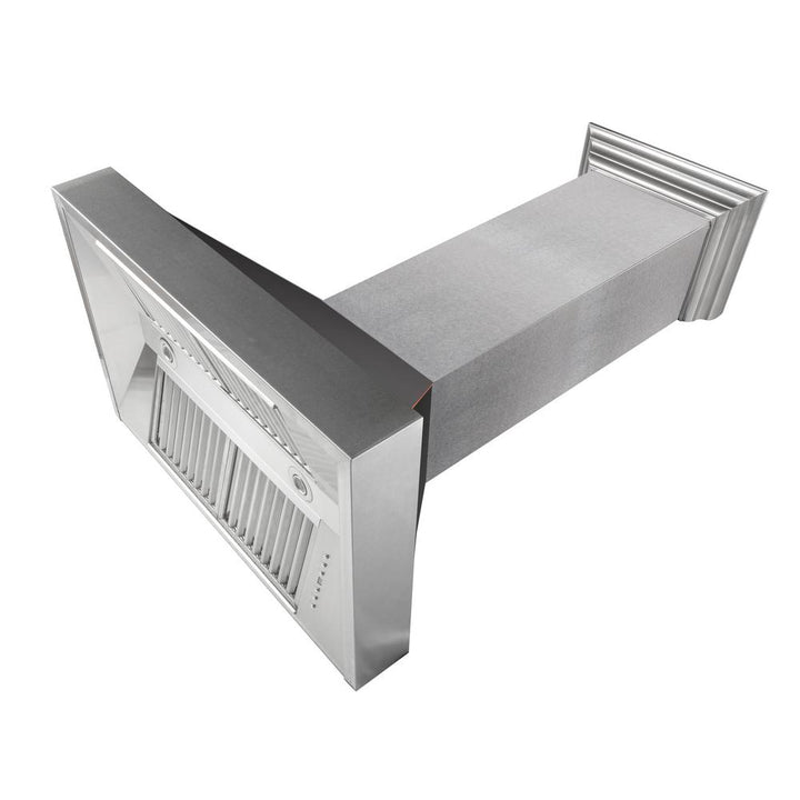 ZLINE 30" Snow Finish Range Hood with Oil Rubbed Bronze Shell