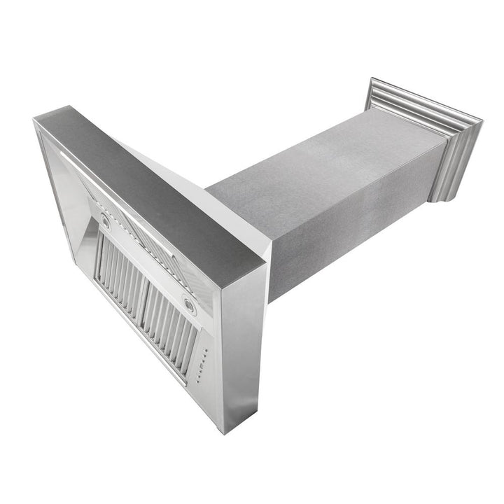 Snow Finish Range Hood with White Matte Shell (8654WM-30)  30"