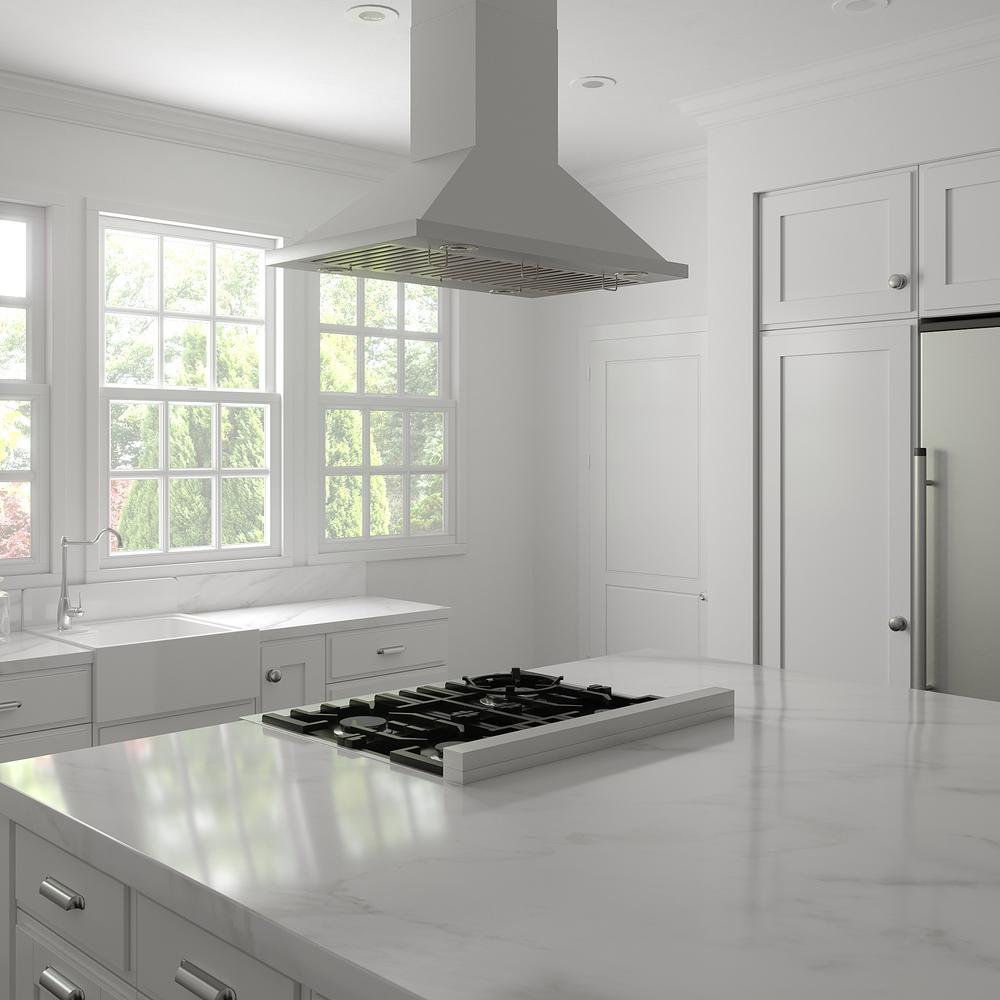 Porcelain Rangetop in Snow Stainless with 4 Gas Burners (RTS-30)  ZLINE 30