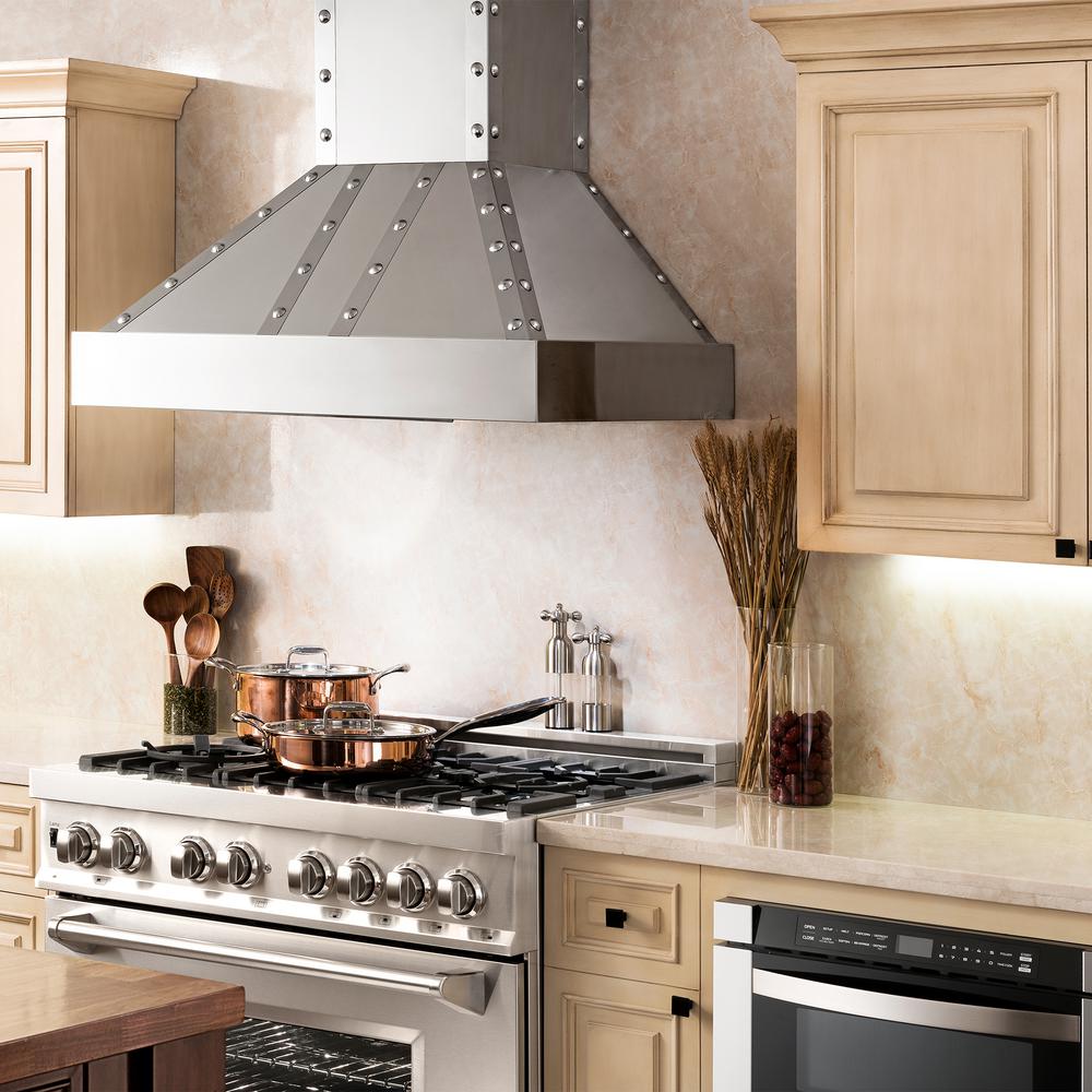 Designer Series Wall Mount Range Hood (655-4SSSS-30)  ZLINE 30 in.