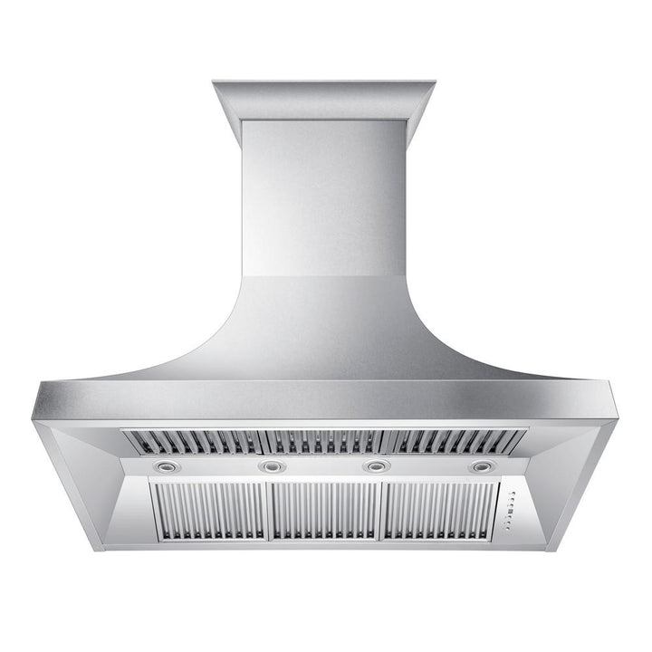 Designer Series Snow Stainless Finish Wall Range Hood (8632S-48)  ZLINE 48"