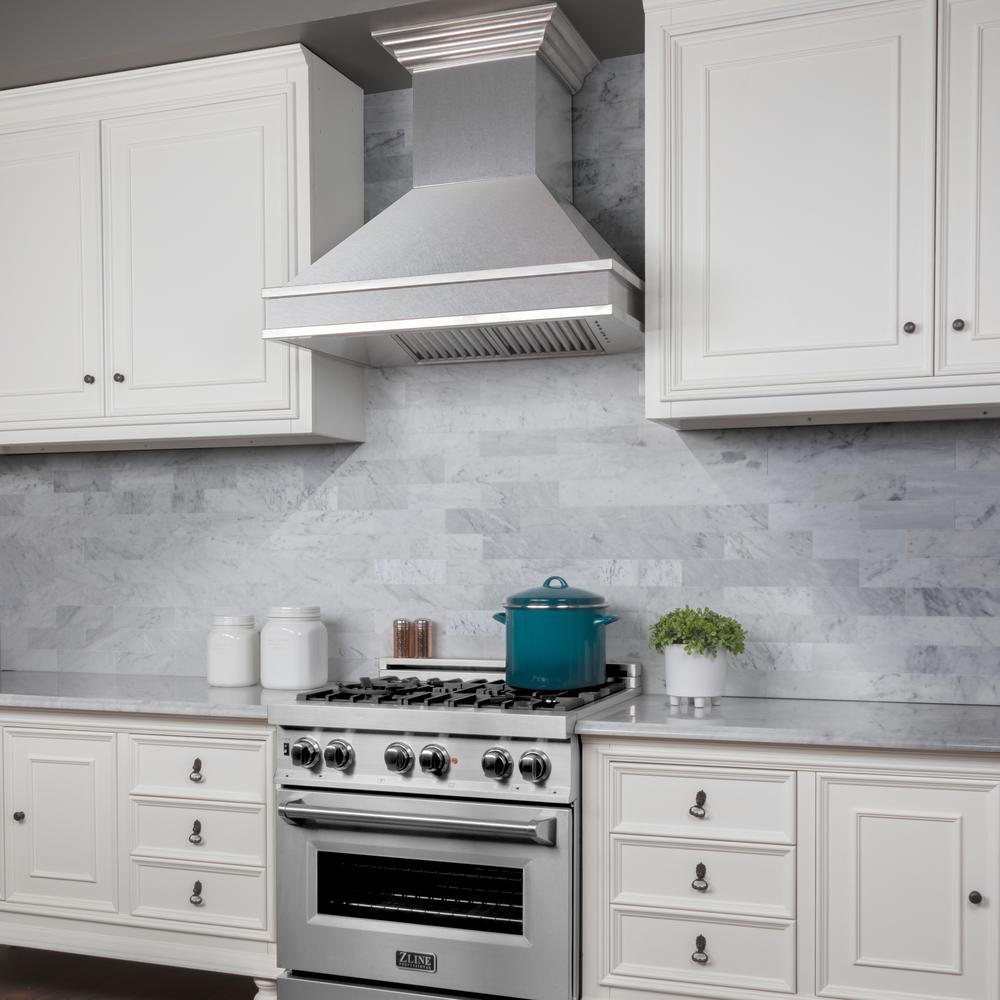 Designer Series Wall Mount Range Hood (8656S-36)  ZLINE 36 in.