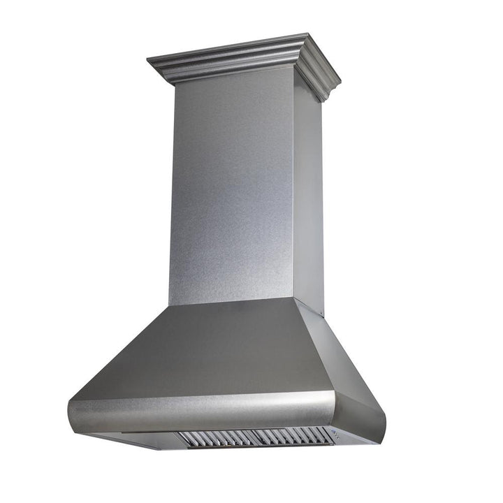 Wall Mount Range Hood in Snow Finished Stainless Steel (8687S-36)   ZLINE 36 in.