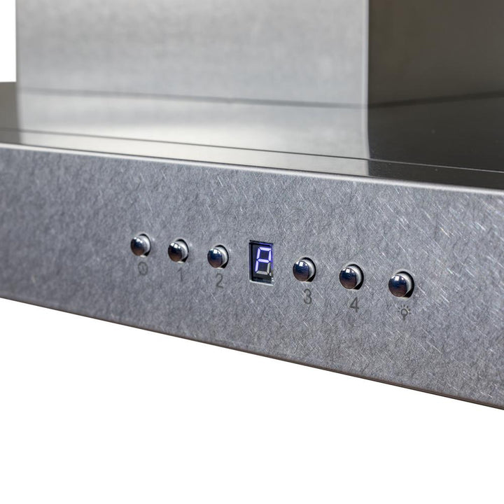 Wall Mount Range Hood in Snow Finished Stainless Steel (8KES-36)  ZLINE 36 in.