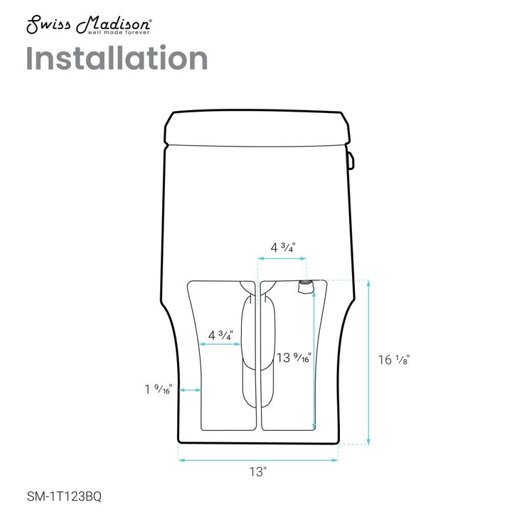 Virage One Piece Elongated Left Side Flush Handle Toilet 1.28 gpf in Bisque