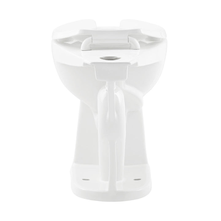 Sirene Floor-Mounted Comfort Height Commercial Elongated Top Flush Spud Flushometer Toilet Bowl