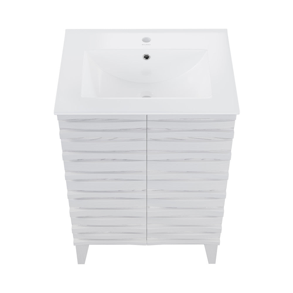 Cascade 24'' Bathroom Vanity in White