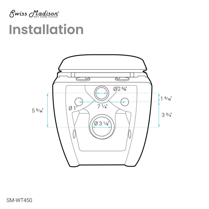 Ivy Wall-Hung Elongated Toilet Bowl
