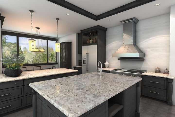 Designer Series Wall Mount Range Hood (655-4SSSS-48)  ZLINE 48 in.