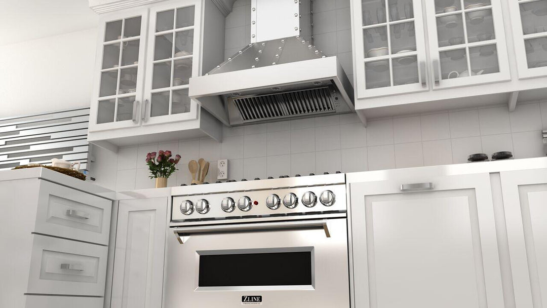 Designer Series Wall Mount Range Hood (655-4SSSS-48)  ZLINE 48 in.