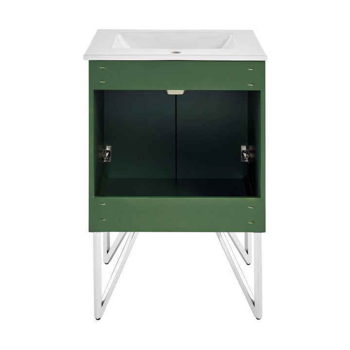 Annecy 24" Bathroom Vanity in Atlas Green