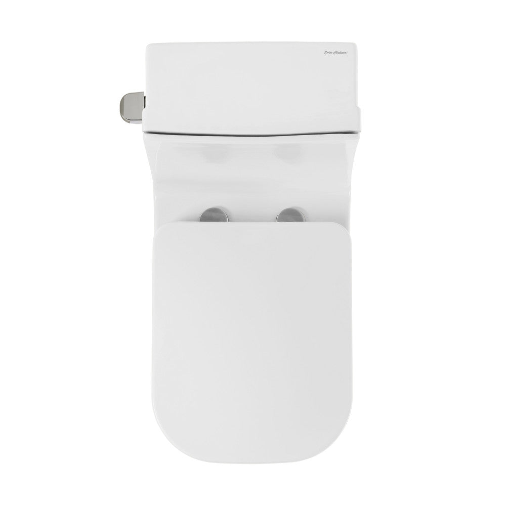 Concorde One-Piece Square Left Side Flush Handle Toilet 1.28 gpf