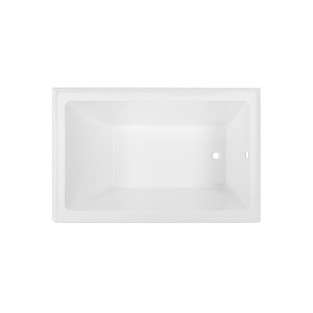 Voltaire 48" x 32" Right-Hand Drain Alcove Bathtub with Apron