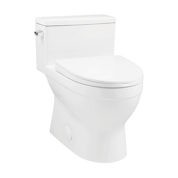 Clichy One-Piece Elongated Toilet Side Flush 1.28 gpf