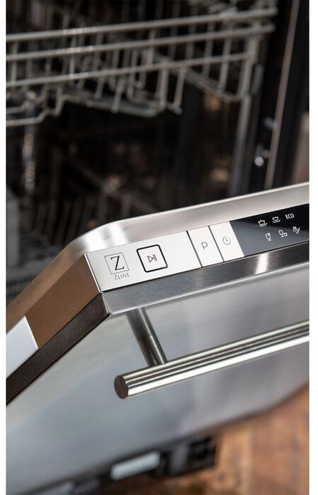 Decibel Semi-hidden (Covered Front) Built-In Dishwasher Stainless Steel  DW-304-18