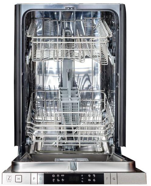 Top Control Dishwasher in Stainless Steel with Stainless Steel Tub and Traditional Style Handle  ZLINE DW-BG-18 18 in.