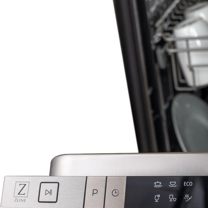 Decibel Semi-hidden (Covered Front) Built-In Dishwasher Stainless Steel  DW-304-18