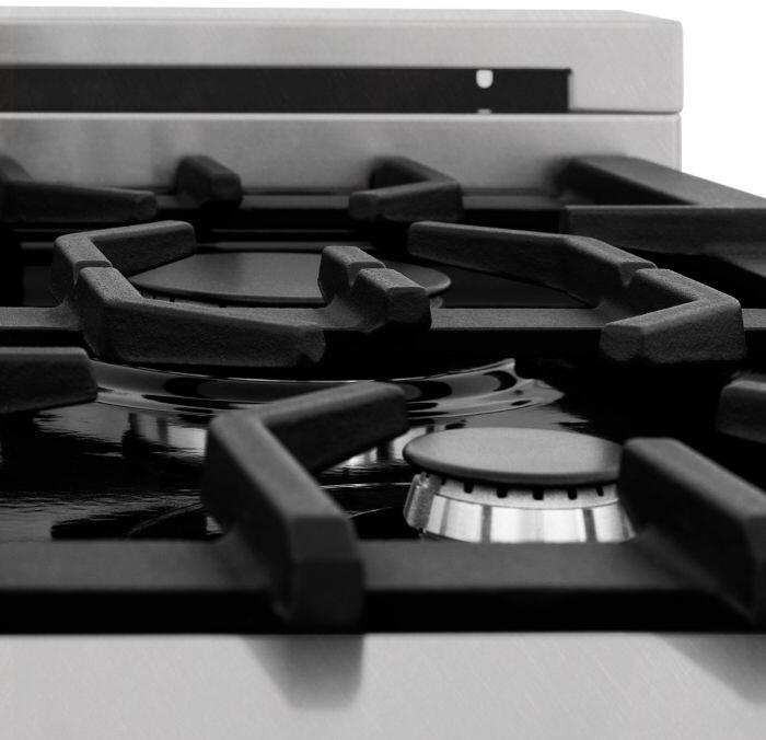 ZLINE 30" 4.0 cu. ft. Range Gas Stove &amp; Oven DuraSnow® Stainless Steel