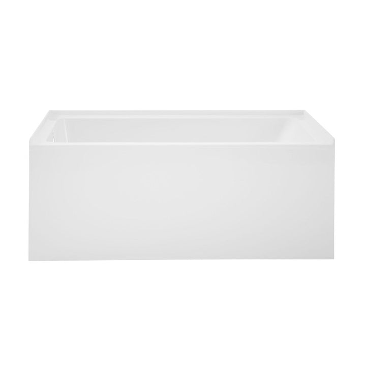 Voltaire 54" x 30" Left-Hand Drain Alcove Bathtub with Apron