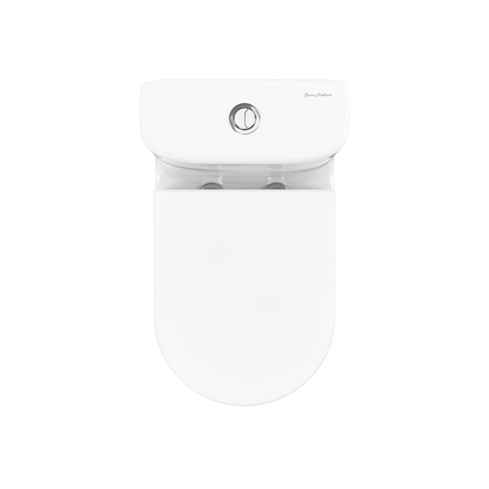 Cascade One-Piece Compact Toilet Dual-Flush 1.1/1.6 gpf