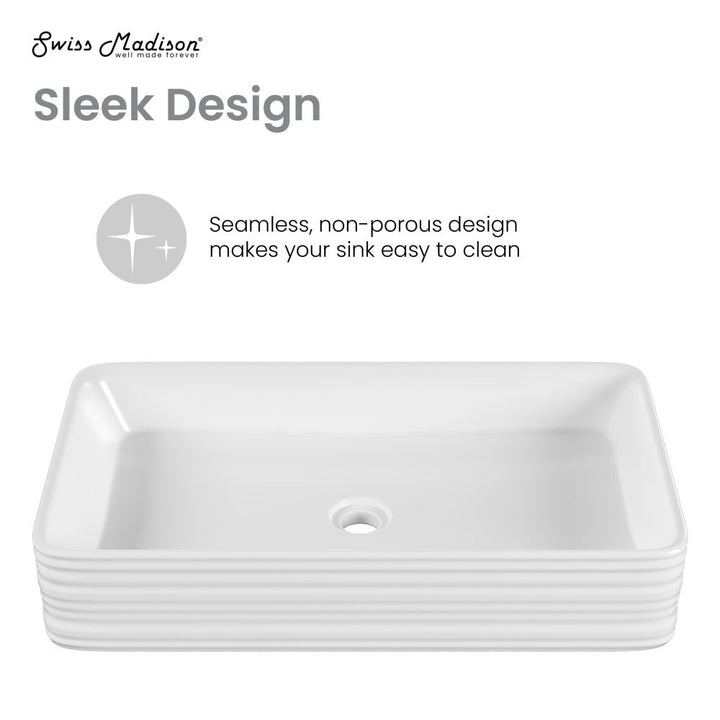 Adour 25'' Vessel Sink in White