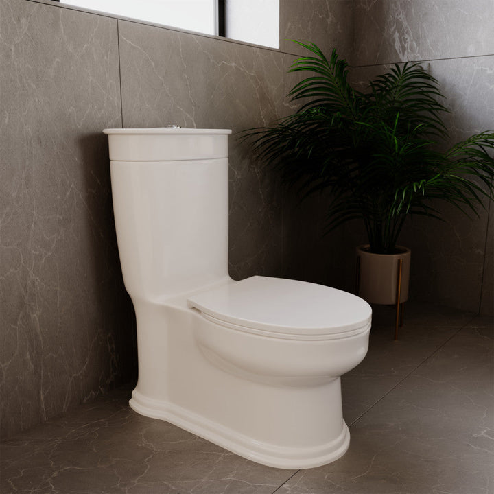 Santorini One-Piece Elongated Toilet Dual-Flush 1.1/1.6 gpf